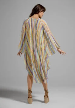 Sun Streaked Afternoon Kaftan 6 Sun Streaked Afternoon Kaftan -Molly Bracken Clothing Shop 20005102 chasing rainbow stripe 2