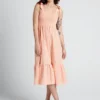 Peachy Keen, Jelly Bean Midi Dress