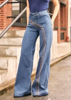 Rainbow With Me Wide-Leg Jeans -Molly Bracken Clothing Shop 2024 07 29ModCloth7644