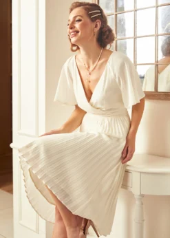 Elevated In Love Midi Dress -Molly Bracken Clothing Shop 2024 09 25 ModCloth12653