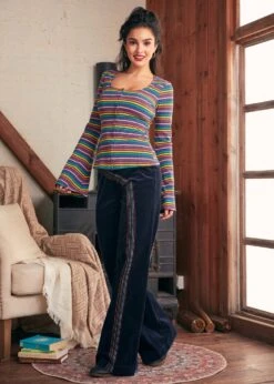 Rainbow With Me Corduroy Pants -Molly Bracken Clothing Shop 2024 10 28ModCloth3490