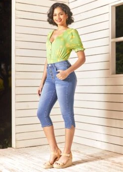 In The Garden Clam Digger Pants -Molly Bracken Clothing Shop 2025 01 16ModCloth10639