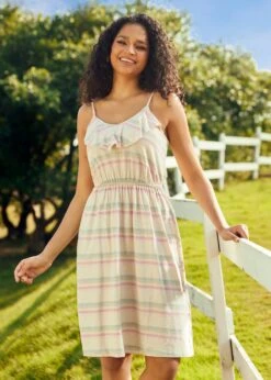 Sunshine And Sand Bound Knit Sundress