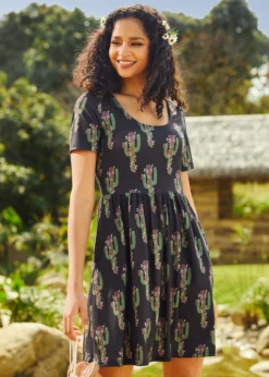 Twilight Sonata Fit & Flare Dress 8 Twilight Sonata Fit & Flare Dress -Molly Bracken Clothing Shop 2025 01 16ModCloth7586