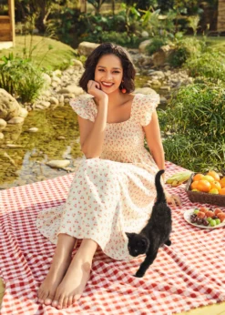 Flair And Square Babydoll Dress -Molly Bracken Clothing Shop 2025 01 16ModCloth8669