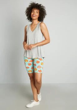 ModCloth X Marisol Muro City Cyclist Bike Shorts -Molly Bracken Clothing Shop 204818 LADYBUG 3