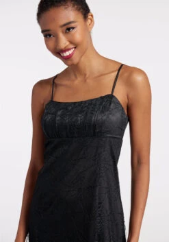 Dying To Meet You Midi Dress -Molly Bracken Clothing Shop 206285 blk 3 c72f3086 9b58 466e a817 2e0bf90e6ef5