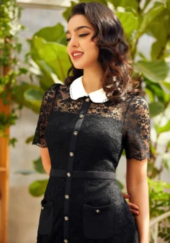 Elevated Afterparty Sheath Dress -Molly Bracken Clothing Shop 206350 black 5