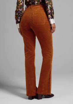 All Aboard For Corduroy Flare-Leg Pants -Molly Bracken Clothing Shop 206570 c10013 2