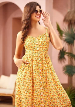 Quite Clearly Charismatic Midi Dress 21 Quite Clearly Charismatic Midi Dress -Molly Bracken Clothing Shop 207166 ORGPR HP 7 eb47cfbe 8cac 4ded 95b8 37646ea9cf24