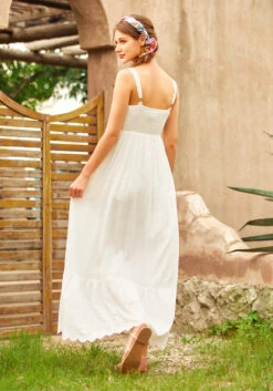 Enchanted Whisper Dress -Molly Bracken Clothing Shop 207308 whi hp 3