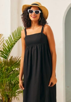 Enchanted Forest Maxi Dress -Molly Bracken Clothing Shop 207321 blk 5