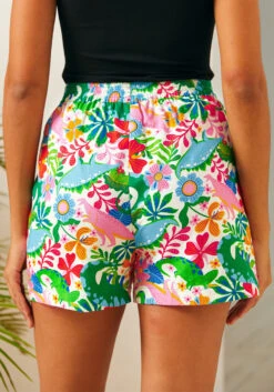 Vintage Voyage Shorts -Molly Bracken Clothing Shop 207371 DINO FLAGE 3