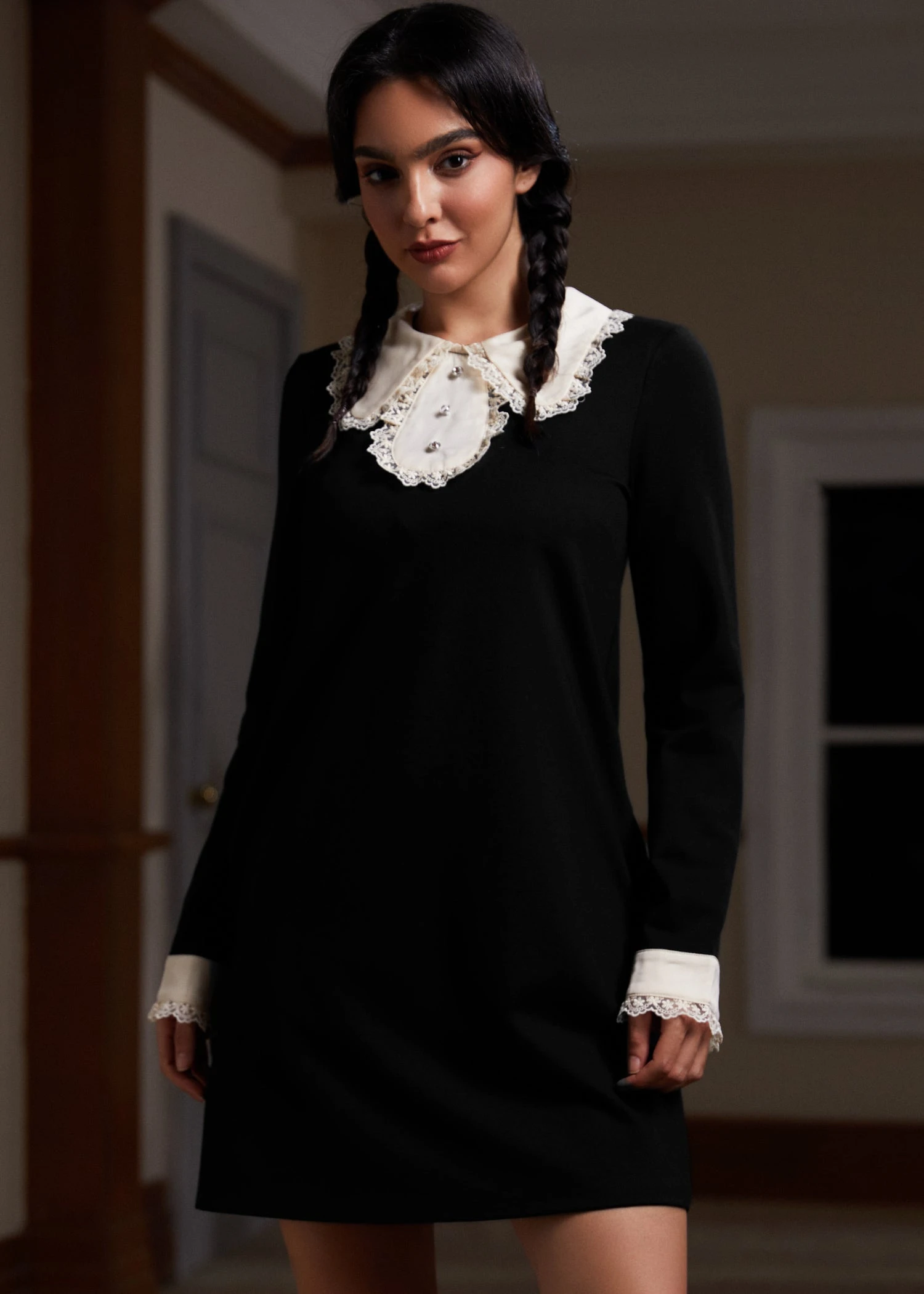 Laced Leaf Shift Dress 1 Laced Leaf Shift Dress