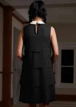 Bonfire Bash A-Line Dress -Molly Bracken Clothing Shop 207617 BLK 3