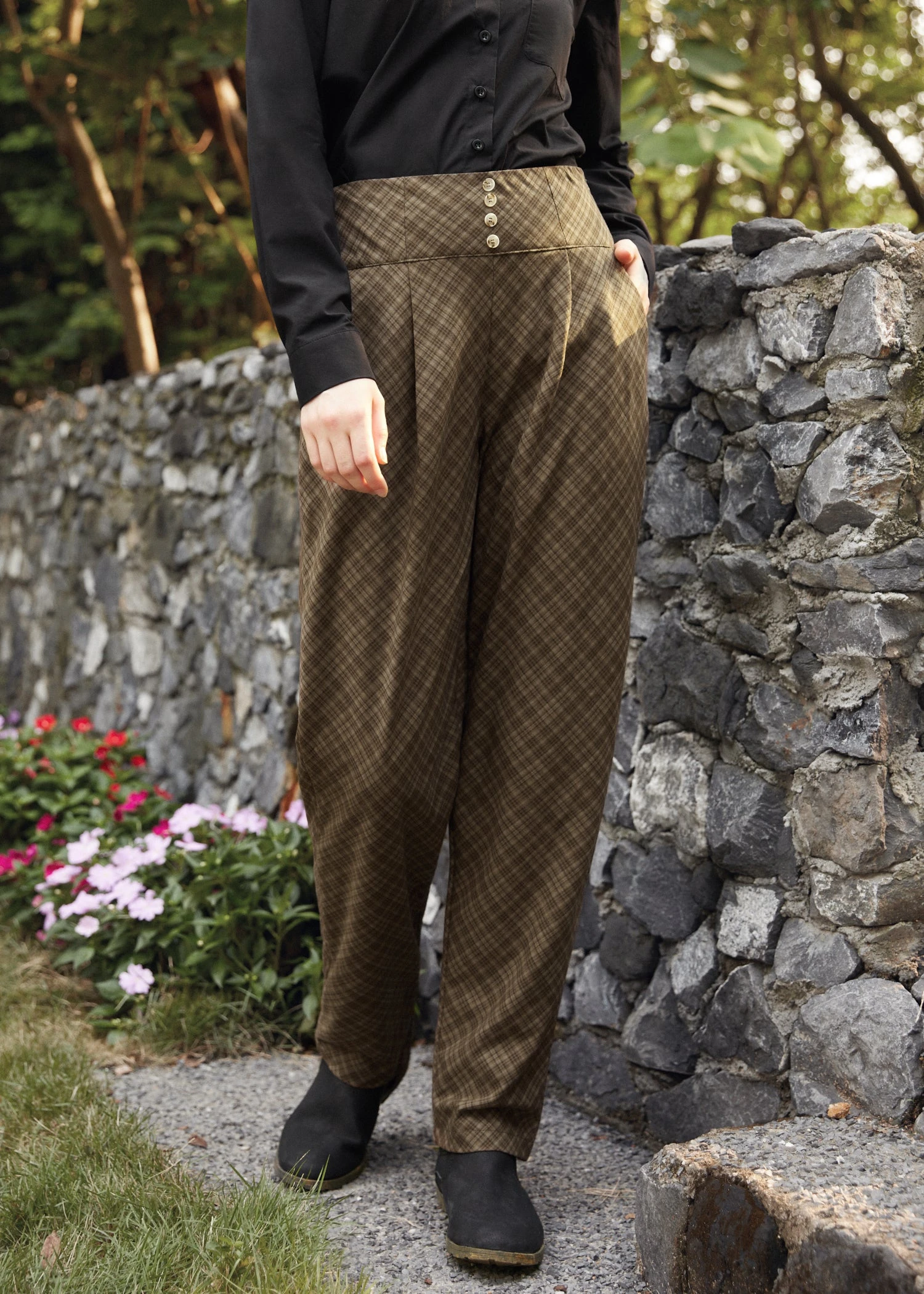 Once Upon A Twirl Pleated Trouser 1 Once Upon A Twirl Pleated Trouser