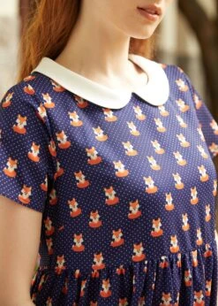 Whimsy & Wonder Collar Empire Dress 9 Whimsy & Wonder Collar Empire Dress -Molly Bracken Clothing Shop 207642 FOX 7