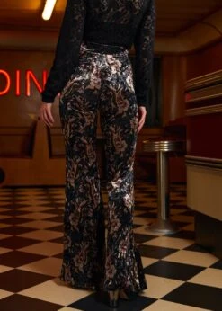 Just For Kicks Bell Bottom Legging 7 Just For Kicks Bell Bottom Legging -Molly Bracken Clothing Shop 207707 PSLY 3