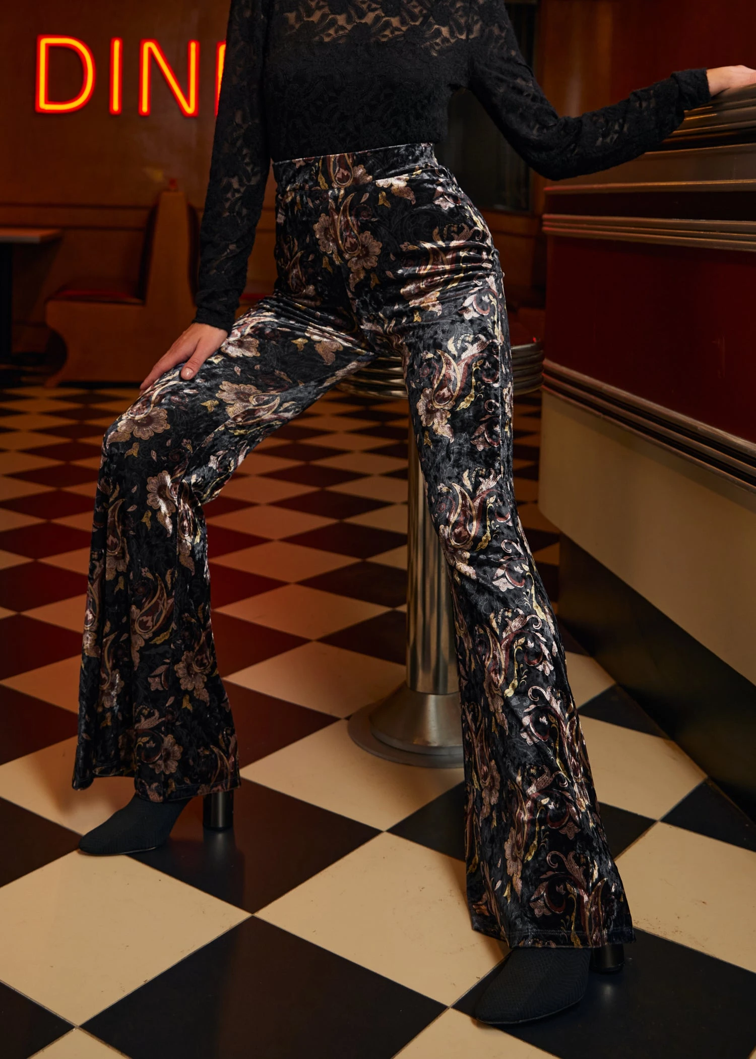 Just For Kicks Bell Bottom Legging 1 Just For Kicks Bell Bottom Legging