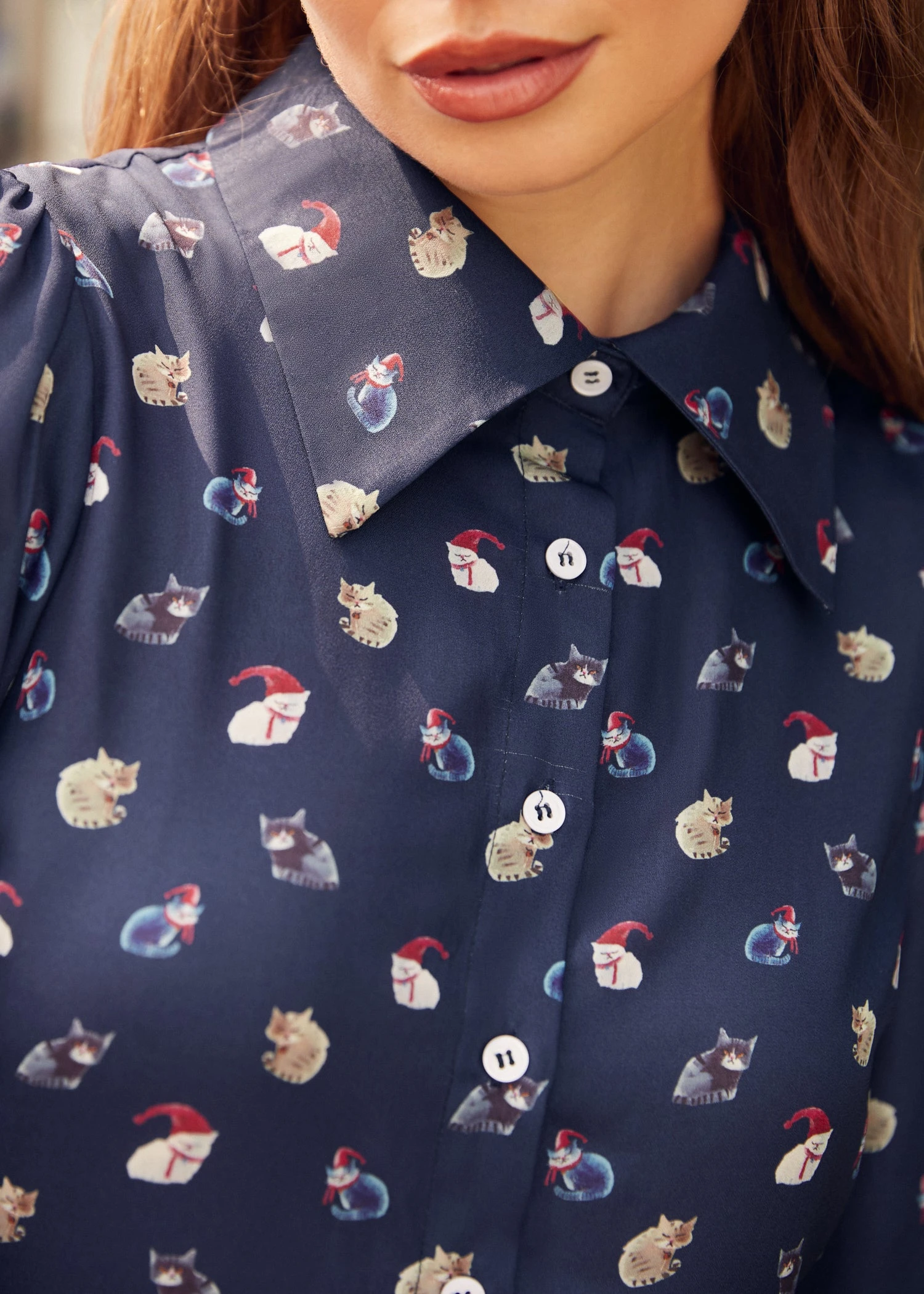 Romantic Era Button Front Midi Dress 9 Romantic Era Button Front Midi Dress - Image 9