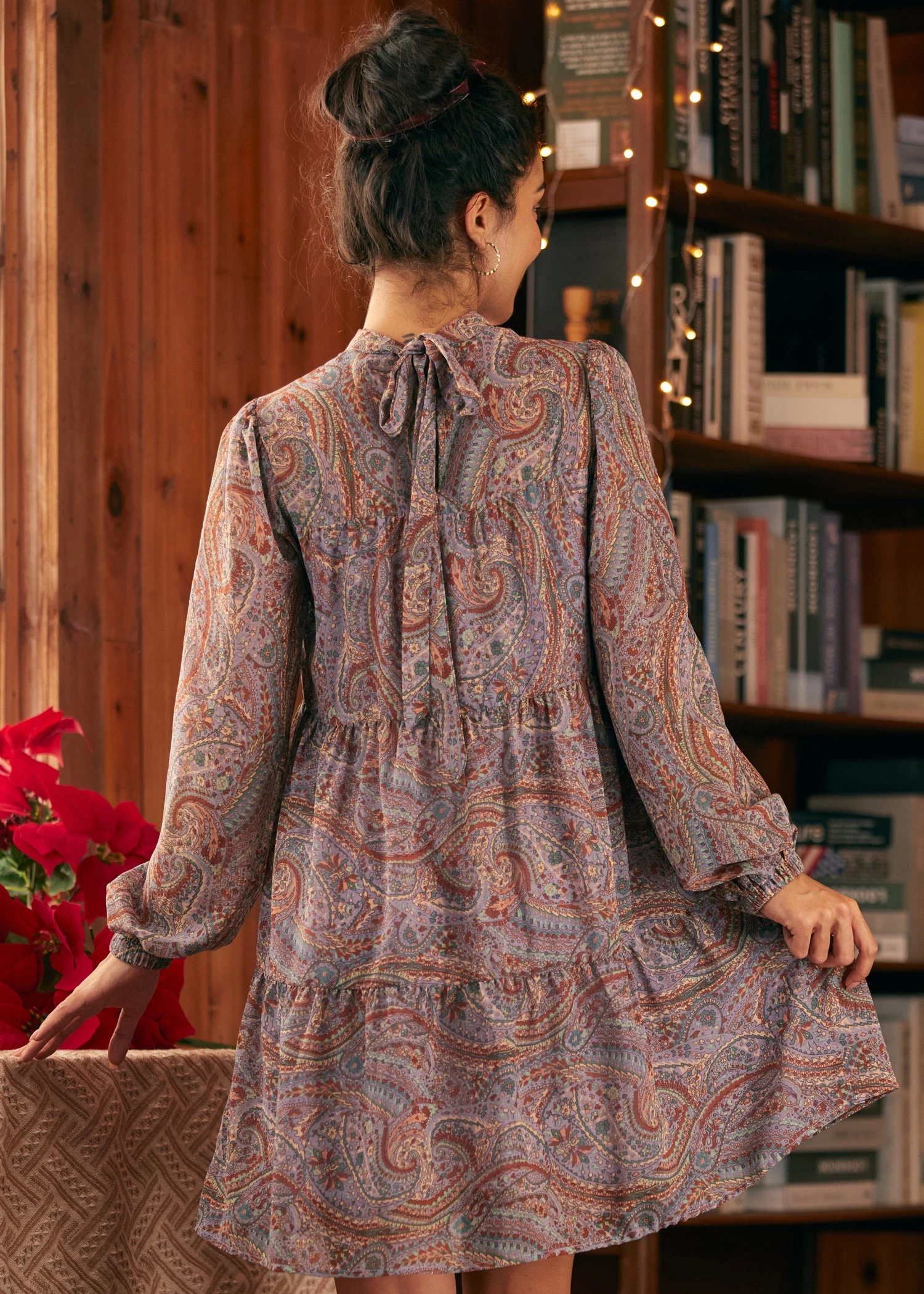 Belle Époque Balloon Sleeve Dress 2 Belle Époque Balloon Sleeve Dress - Image 2