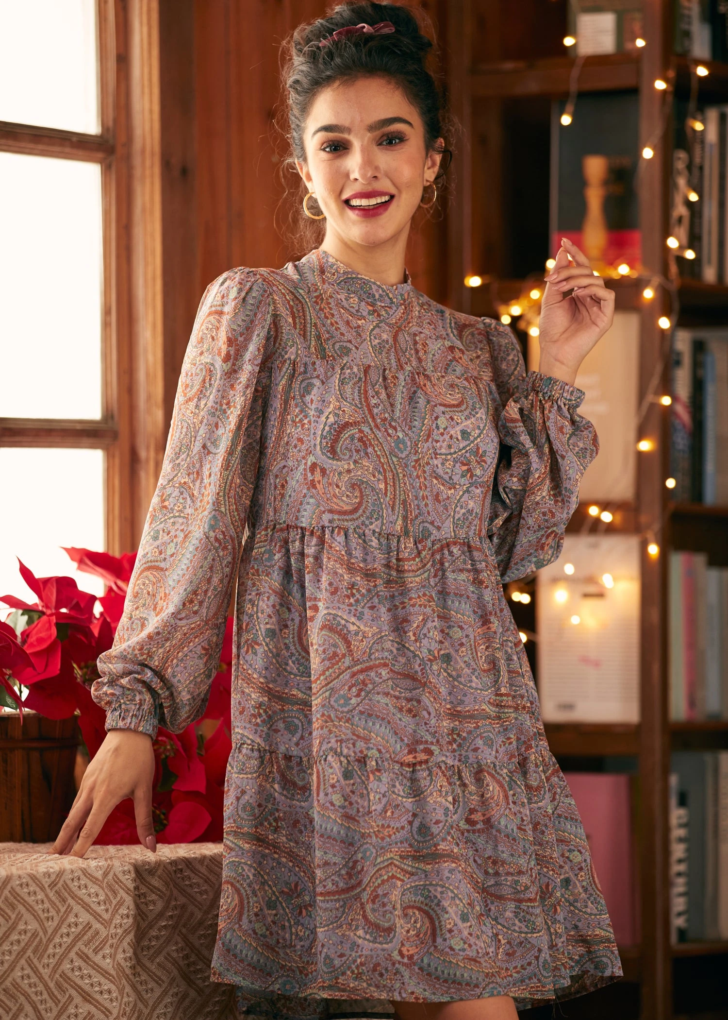 Belle Époque Balloon Sleeve Dress 1 Belle Époque Balloon Sleeve Dress