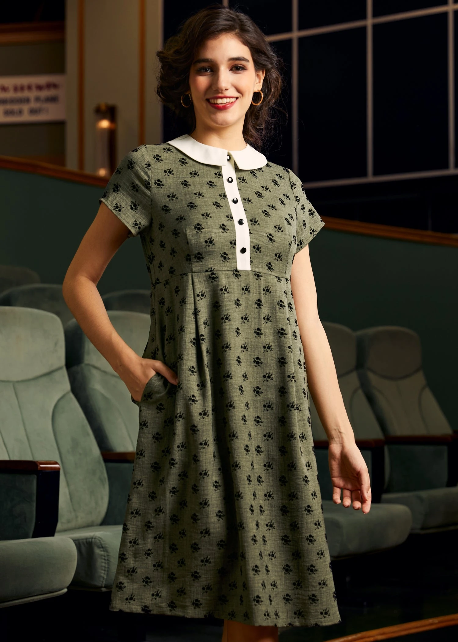 Pretty At The Pumpkin Patch Shirtwaist Dress 2 Pretty At The Pumpkin Patch Shirtwaist Dress - Image 2