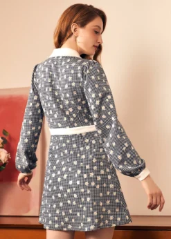 Joyful Journey Dress 8 Joyful Journey Dress -Molly Bracken Clothing Shop 207989 NAVYANDWHICHEDK HP 3