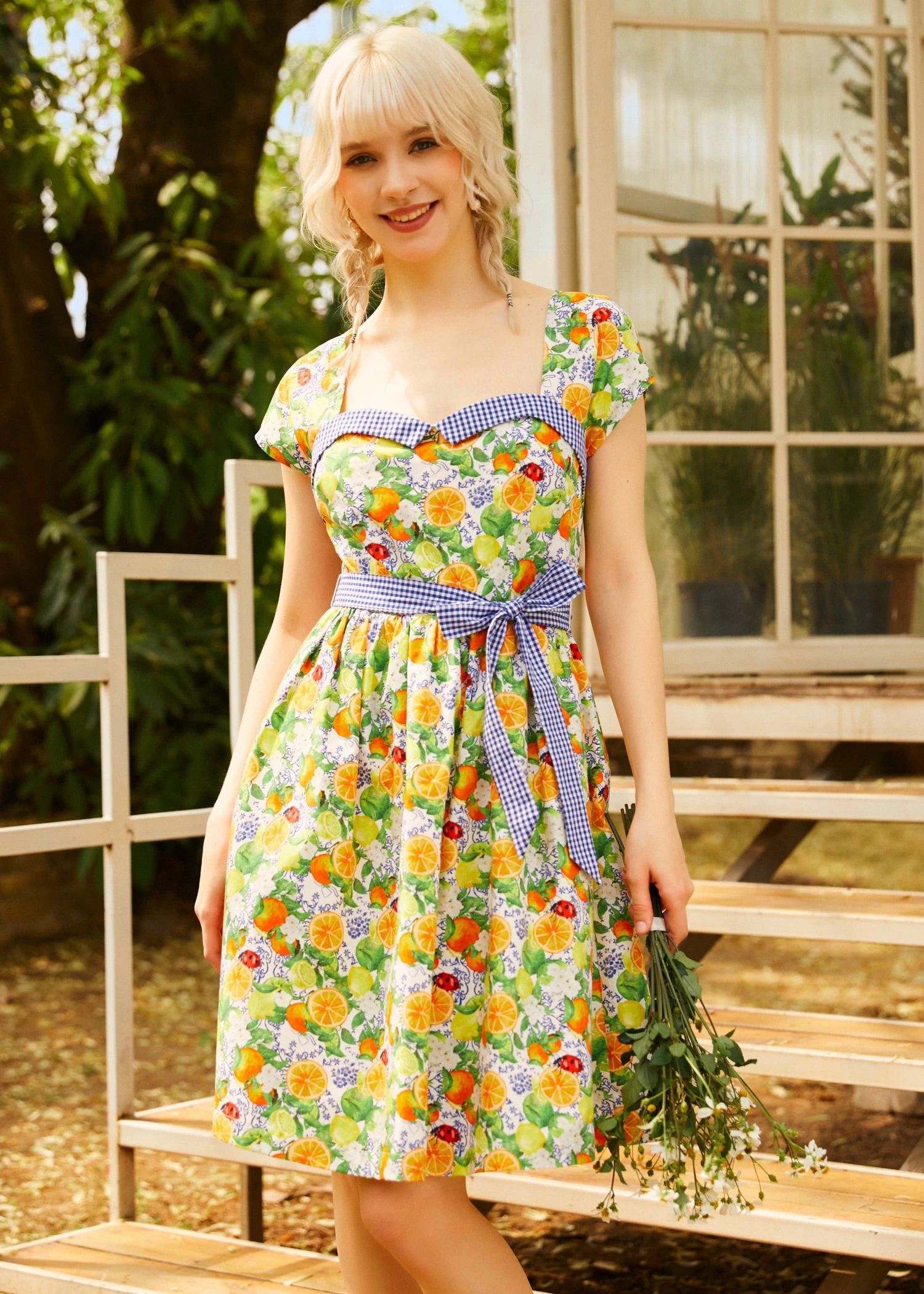 Citrus Serenade Dress 3 Citrus Serenade Dress - Image 3