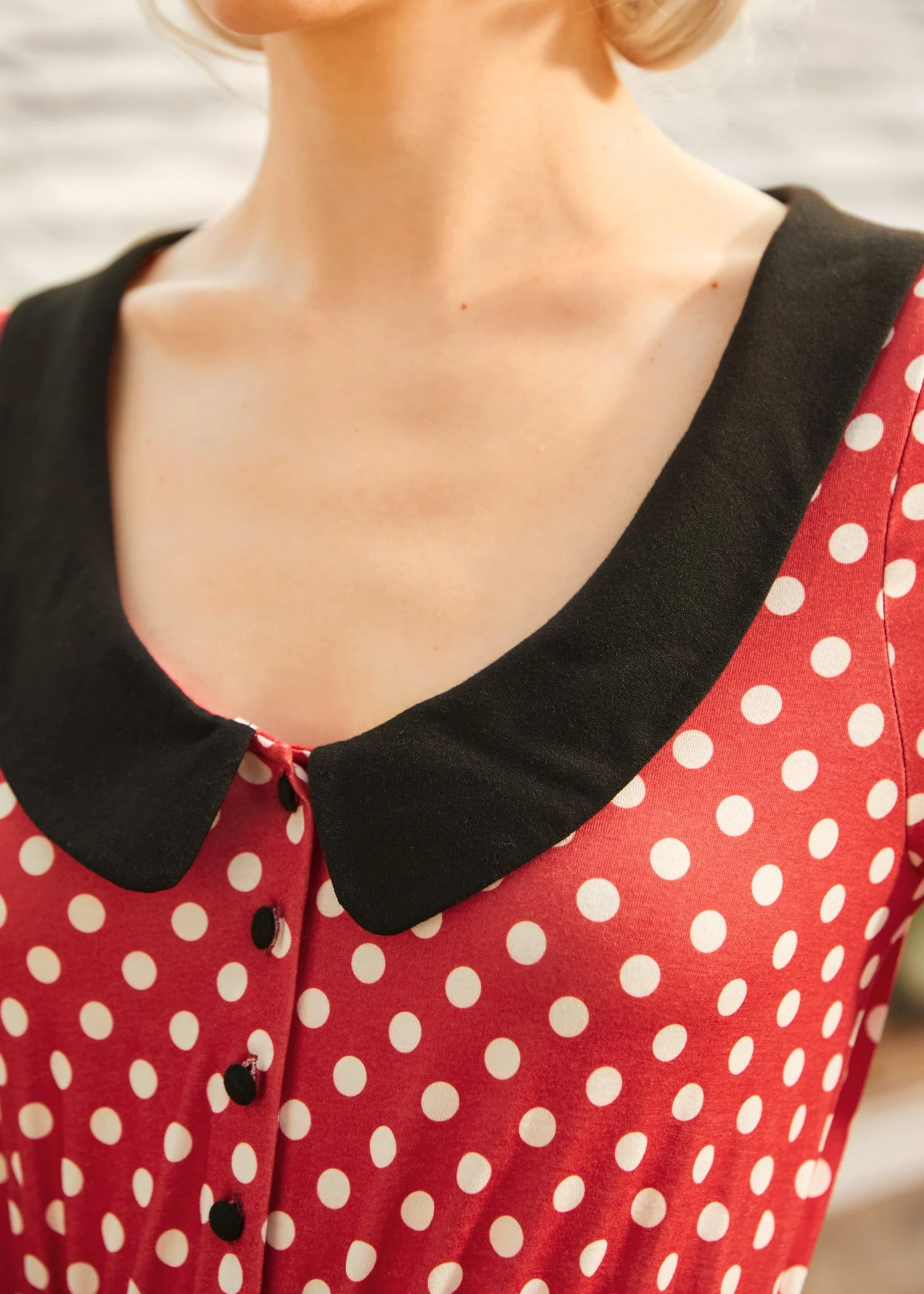 Dottie Delight Collared Dress 7 Dottie Delight Collared Dress - Image 7