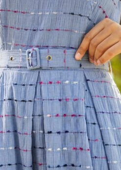 Sailor’s Reverie Fit & Flare Dress 15 Sailor’s Reverie Fit & Flare Dress -Molly Bracken Clothing Shop 208122 DENIMBLU 7