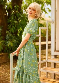Luck Be A Lady Wrap Dress -Molly Bracken Clothing Shop 208123 GHS 6