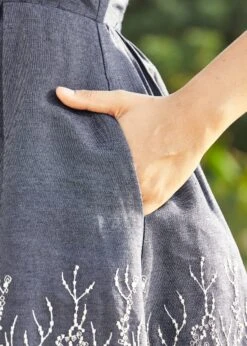 Into The Secret Garden Cross Back Dress -Molly Bracken Clothing Shop 208130 CHAMBERY 7 2