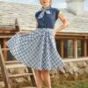 Gingham Grace Bow Dress