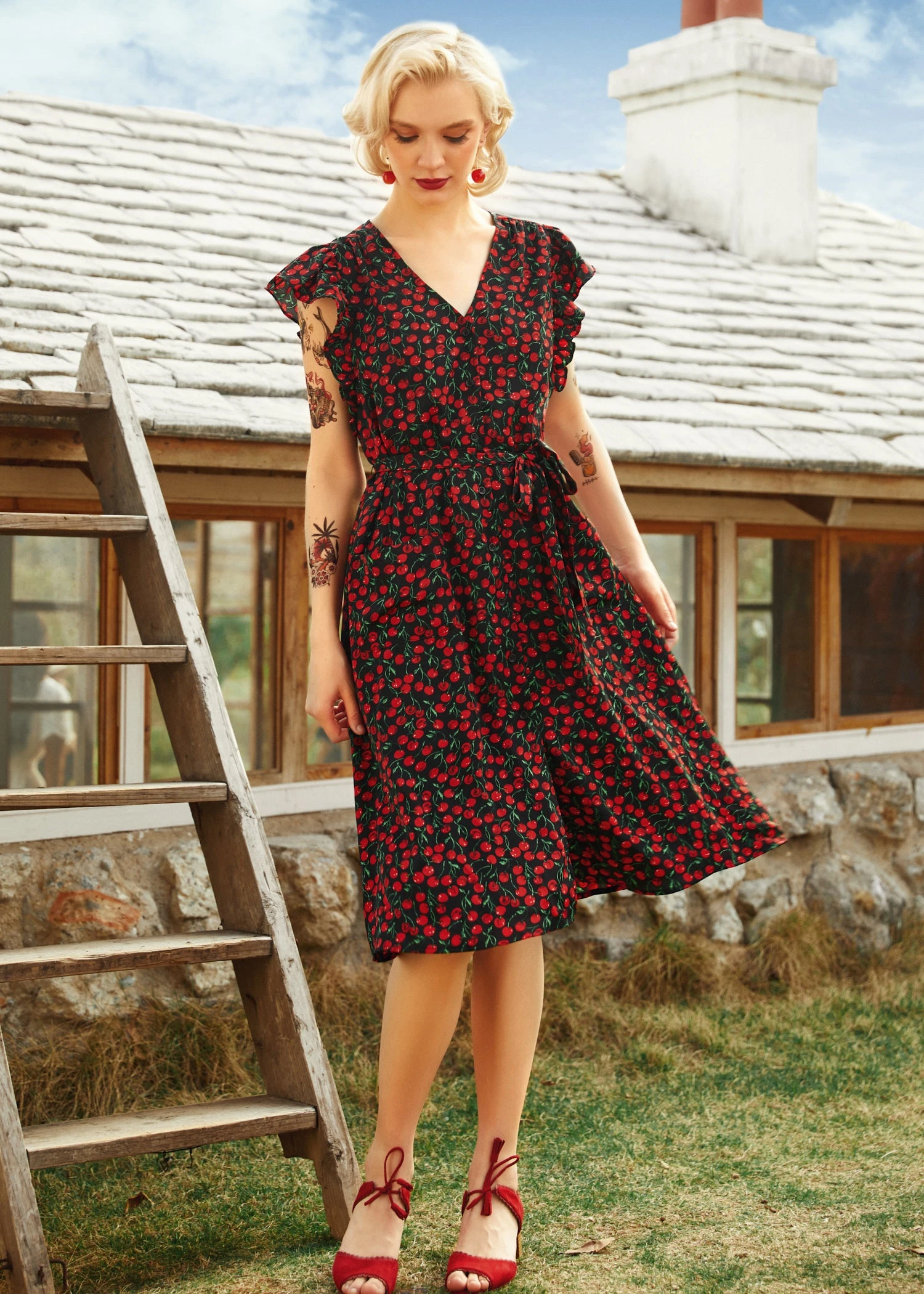 Cherry Picked Perfection Dress 6 Cherry Picked Perfection Dress - Image 6