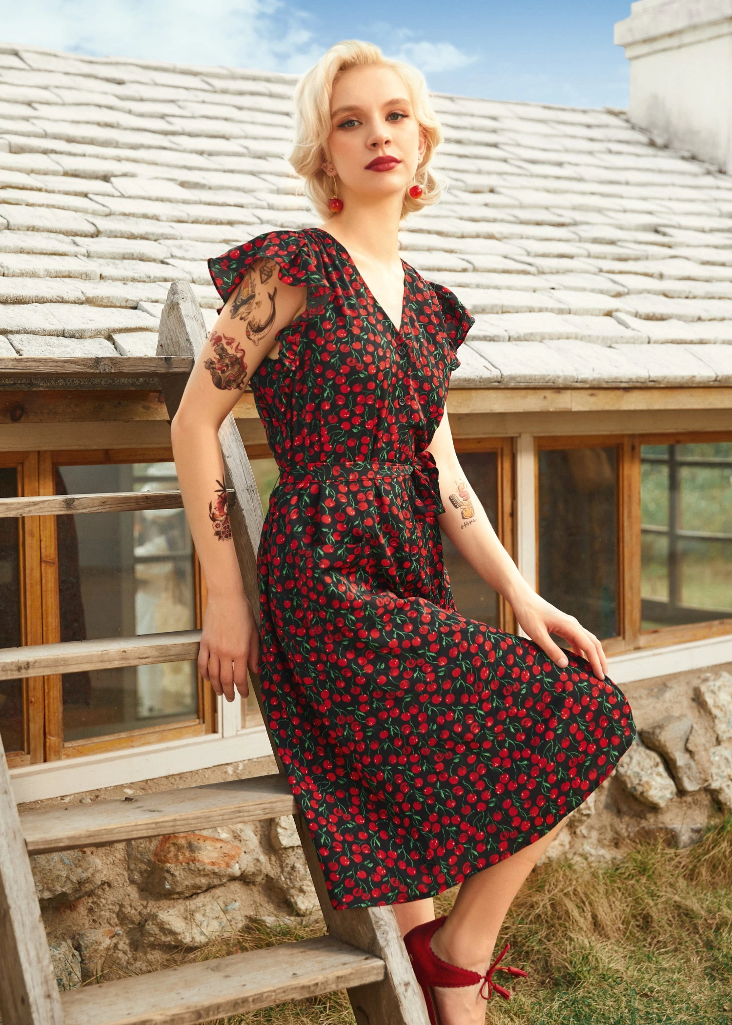 Cherry Picked Perfection Dress 1 Cherry Picked Perfection Dress