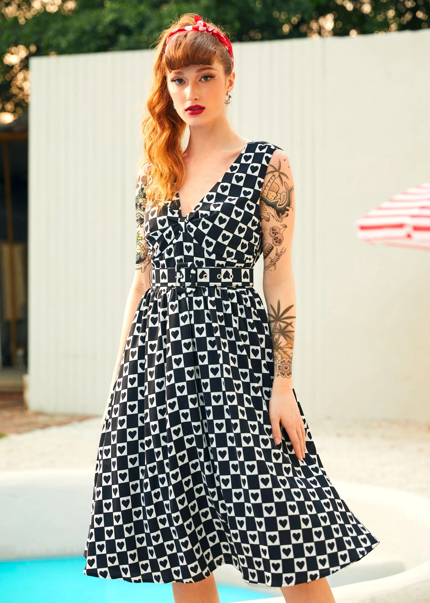 Hopeless Romantic Fit & Flare Dress 5 Hopeless Romantic Fit & Flare Dress - Image 5
