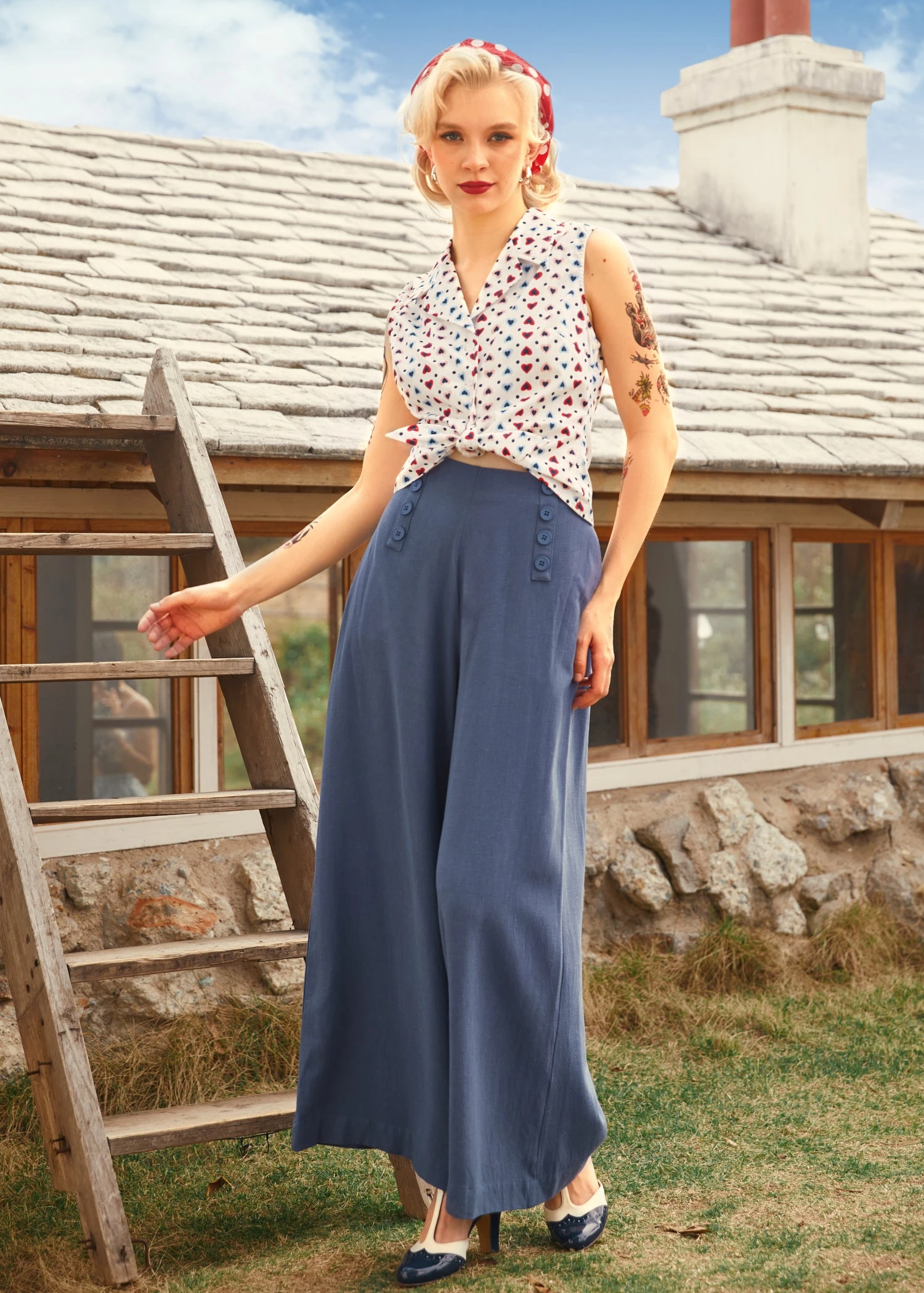 Sail Away Wide-Leg Trousers 2 Sail Away Wide-Leg Trousers - Image 2