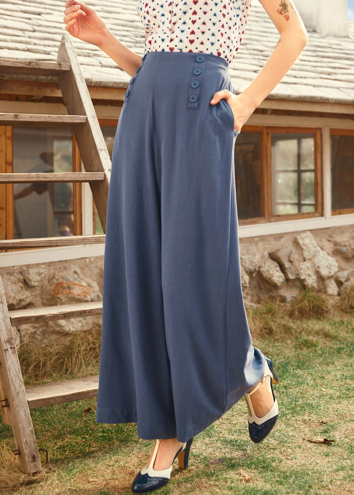 Sail Away Wide-Leg Trousers 1 Sail Away Wide-Leg Trousers