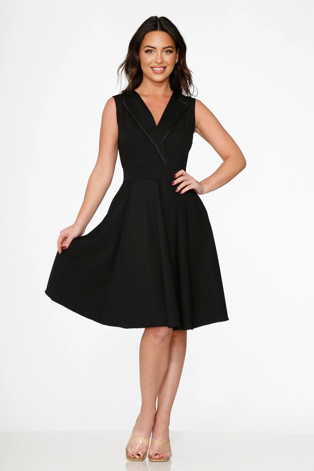 Black Swing Dress 1 Black Swing Dress