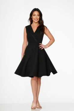 Black Swing Dress 12 Black Swing Dress -Molly Bracken Clothing Shop 21950 Black Swing Dress 10