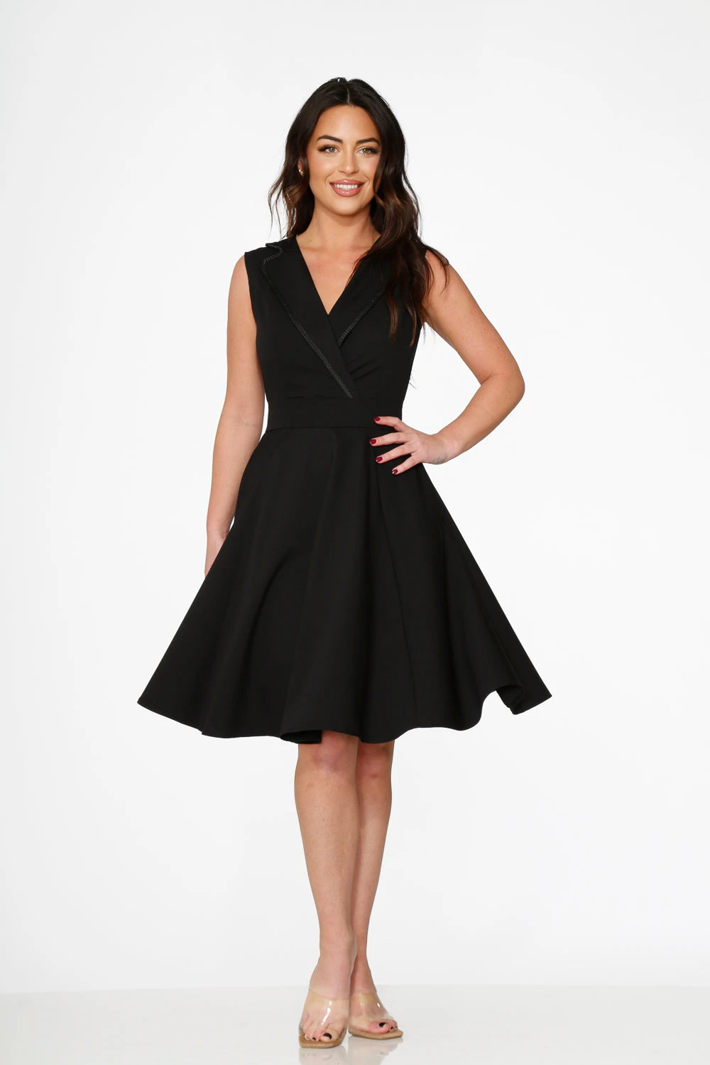 Black Swing Dress 6 Black Swing Dress - Image 6
