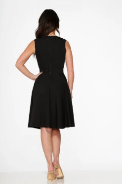 Black Swing Dress 11 Black Swing Dress -Molly Bracken Clothing Shop 21950 Black Swing Dress 14