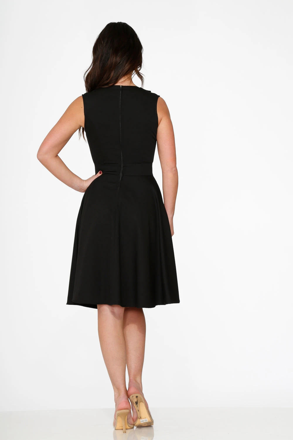 Black Swing Dress 5 Black Swing Dress - Image 5