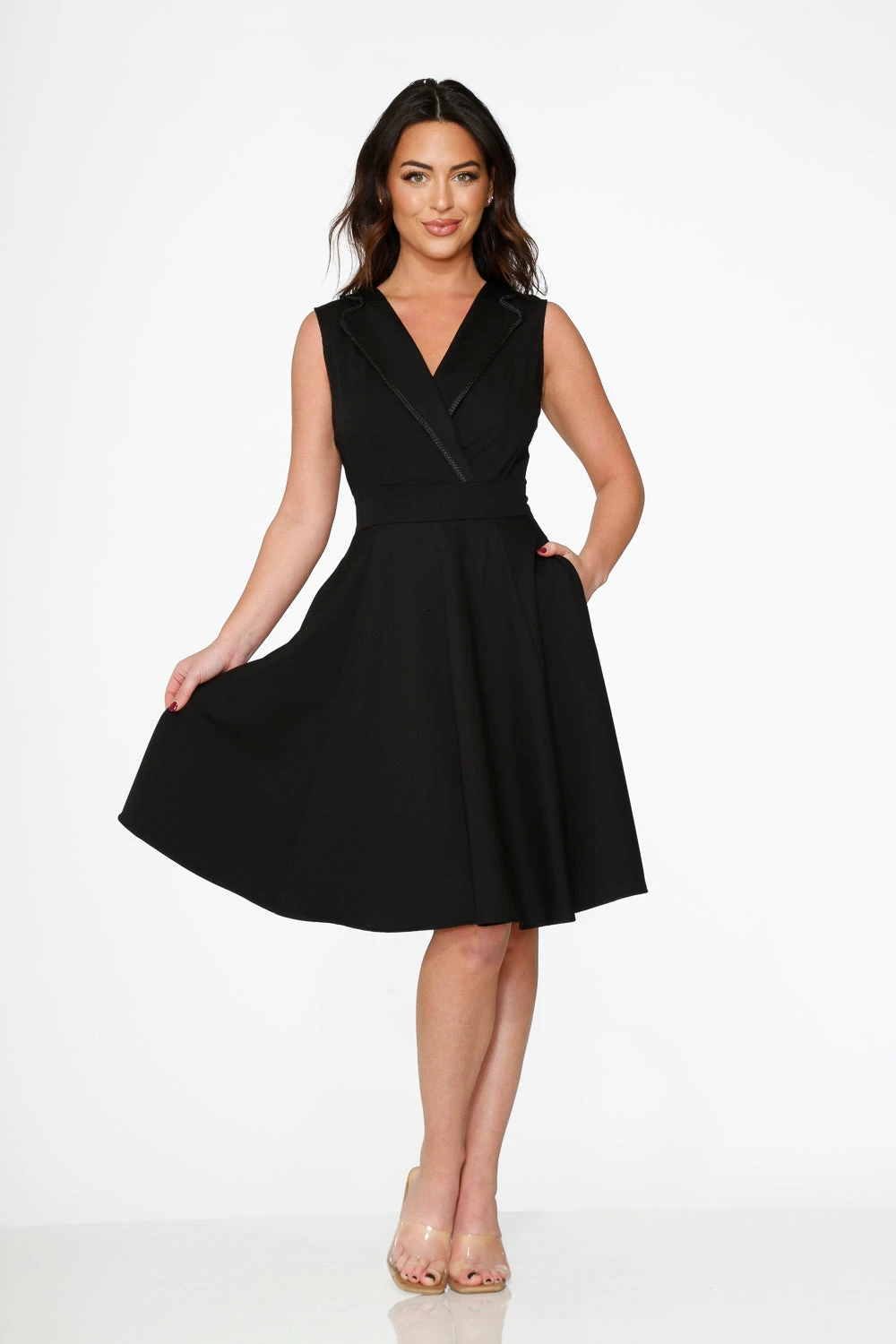 Black Swing Dress 2 Black Swing Dress - Image 2