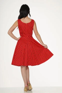 Red Black Polka Dot Swing Dress 11 Red Black Polka Dot Swing Dress -Molly Bracken Clothing Shop 23640 Red Black Polka Dot Swing Dress 15 6cb2b39a 7b39 47ec 86a7 fa068de21adf
