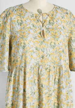 Sweet And Tender Blossoms Babydoll Dress 5 Sweet And Tender Blossoms Babydoll Dress -Molly Bracken Clothing Shop 283645086a956e6f96f7d016f0fed71b