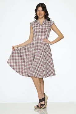 Purple Plaid Swing Dress 10 Purple Plaid Swing Dress -Molly Bracken Clothing Shop 32363 Purple Plaid Swing Dress 15 4c1484c4 ff7b 4cb5 9cf8 18510a1aa1bb