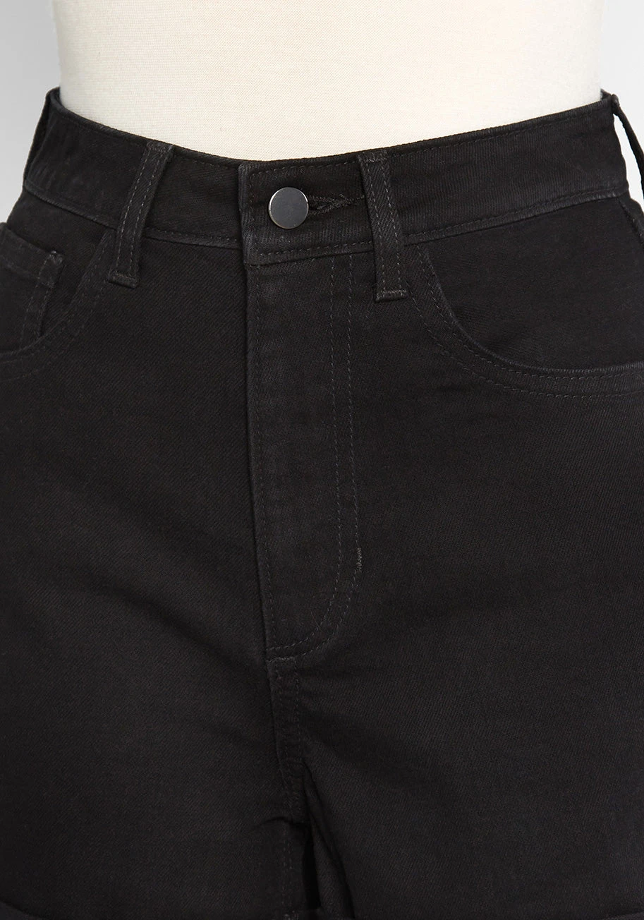 Hot And Fun Summer Nights High-Rise Denim Shorts 3 Hot And Fun Summer Nights High-Rise Denim Shorts - Image 3