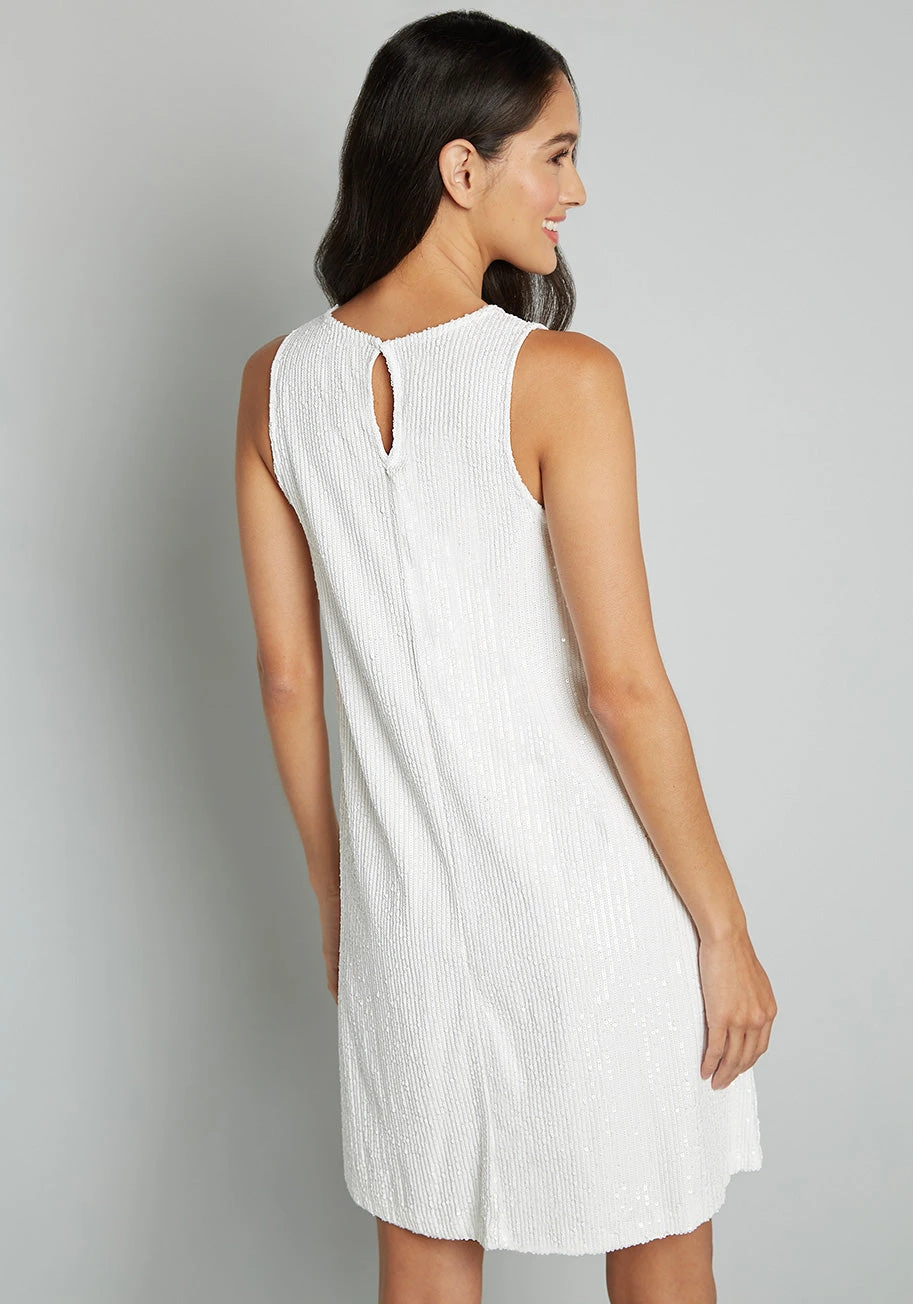 No Brand Shine And Dine Sequin Shift Dress 2 No Brand Shine And Dine Sequin Shift Dress - Image 2